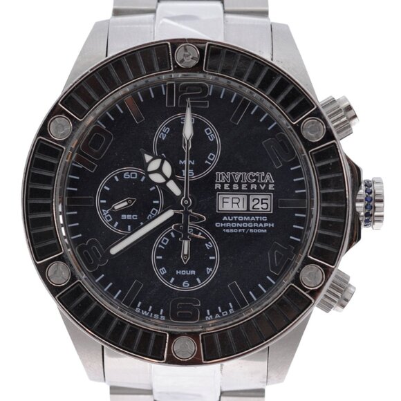 Men's 47mm Invicta Reserve Pro Diver LE of 999 Automatic 7750 Watch! Ref: 10609!